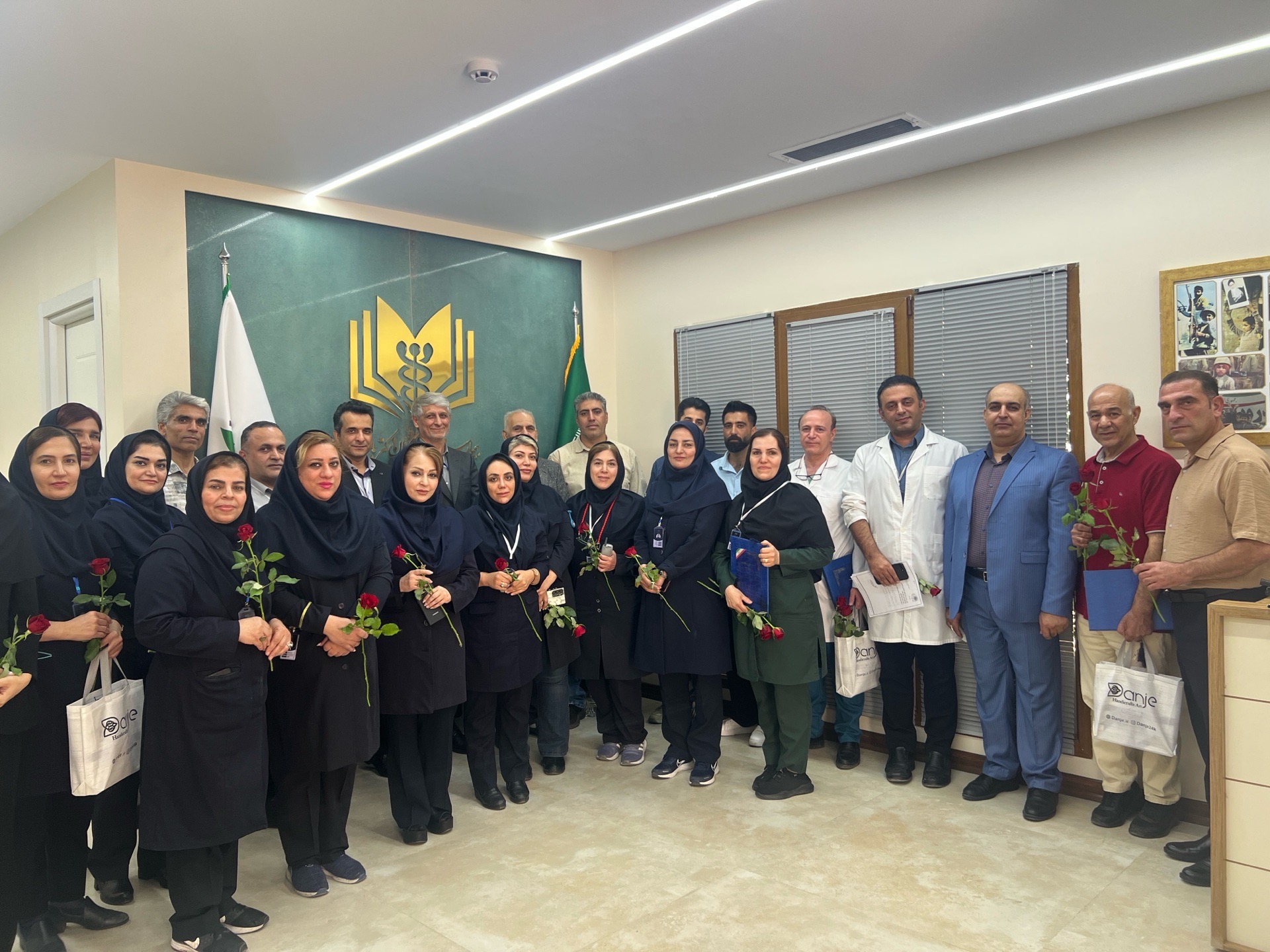 کلیپ مناسبتی روز پرستار در بیمارستان فرهنگیان شهید دکتر باهنر