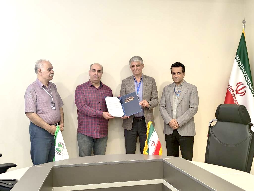 مراسم معارفه مسئول روابط عمومی بیمارستان فرهنگیان شهید دکتر باهنر